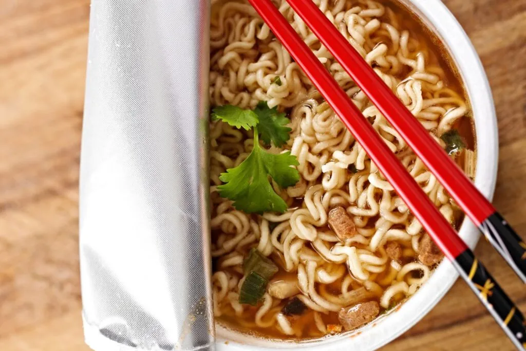Instant noodles is one of the best edible souvenirs from Malaysia to pack. It is leak proof and light!