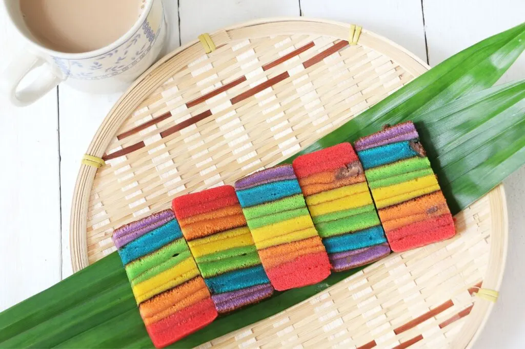 One of the best souvenirs from Malaysia to take home is the Sarawak layered cake.