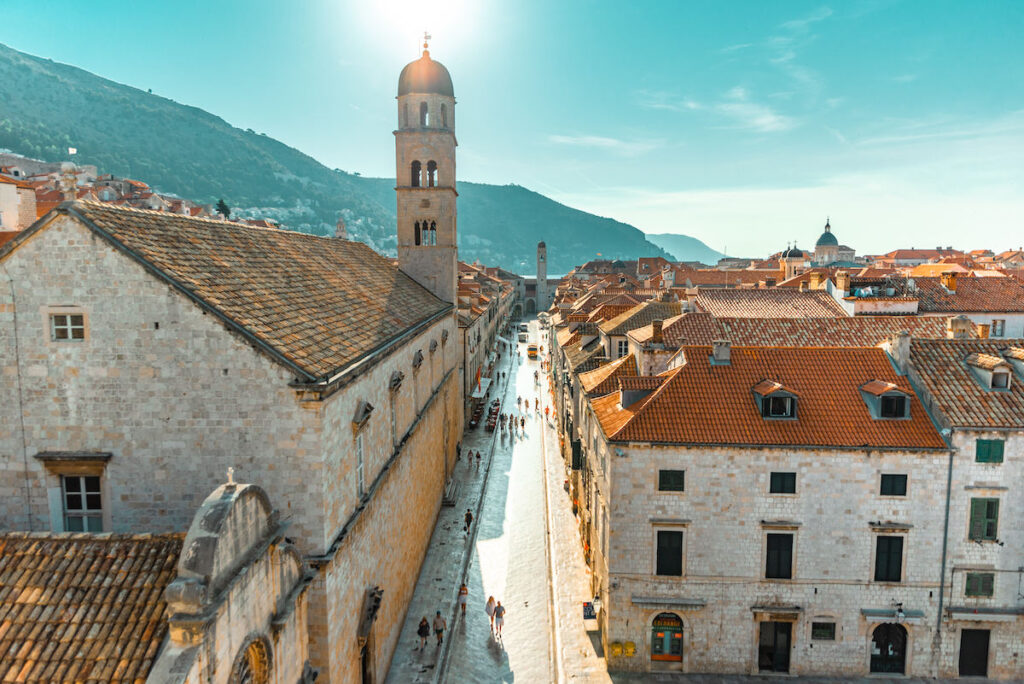 Dubrovnik is a lovely place to wander in and spend August in Europe.