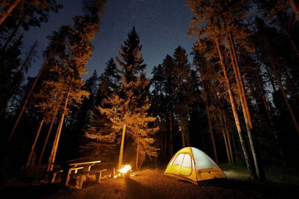 If you love the great outdoors then camping is one of the things to do in Voyageurs National Park that you should try!