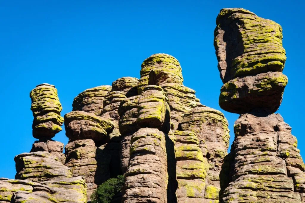 One of the unique day trips from Tuscon is Chiricahua National Monument.