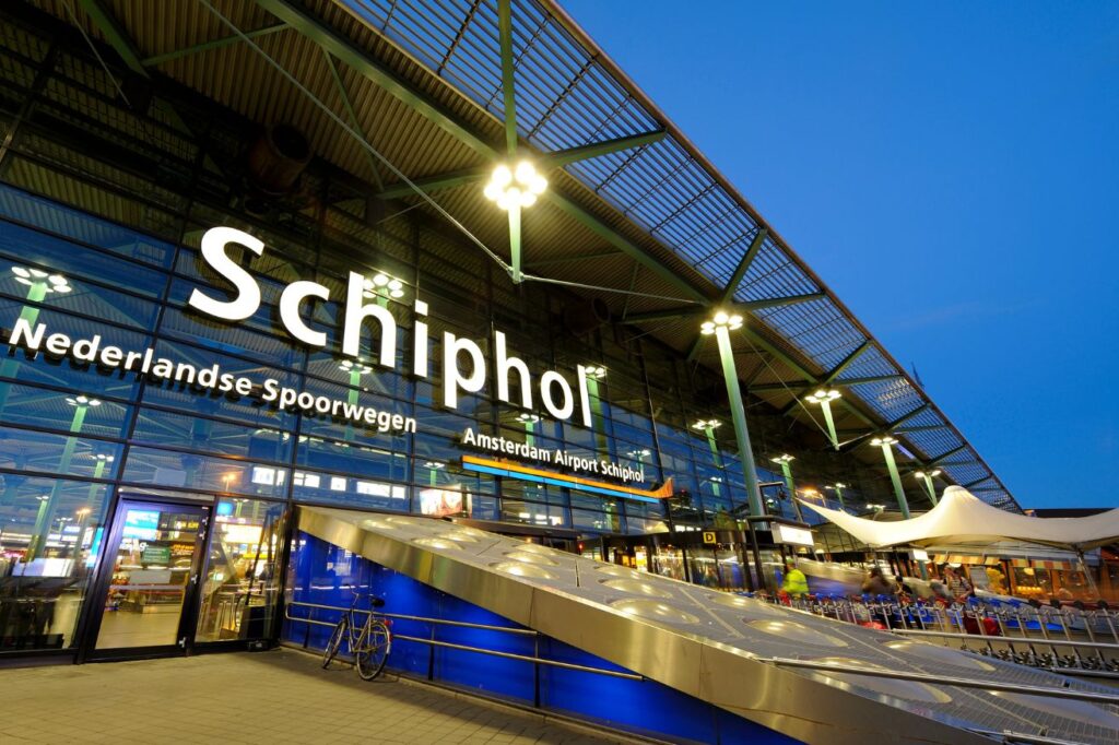 One of the train stations is at the Schiphol airport which makes it extremely convenient.