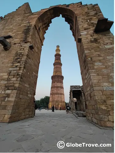 The Qutub Minar is one of the most famous historical monuments in Delhi.