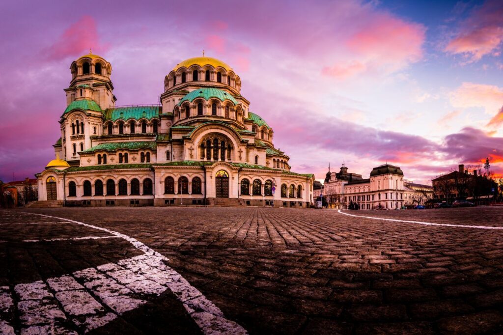 Looking for a more offbeat location to spend November in Europe? Try Sofia in Bulgaria.