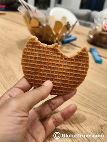 Eat a stroopwafel