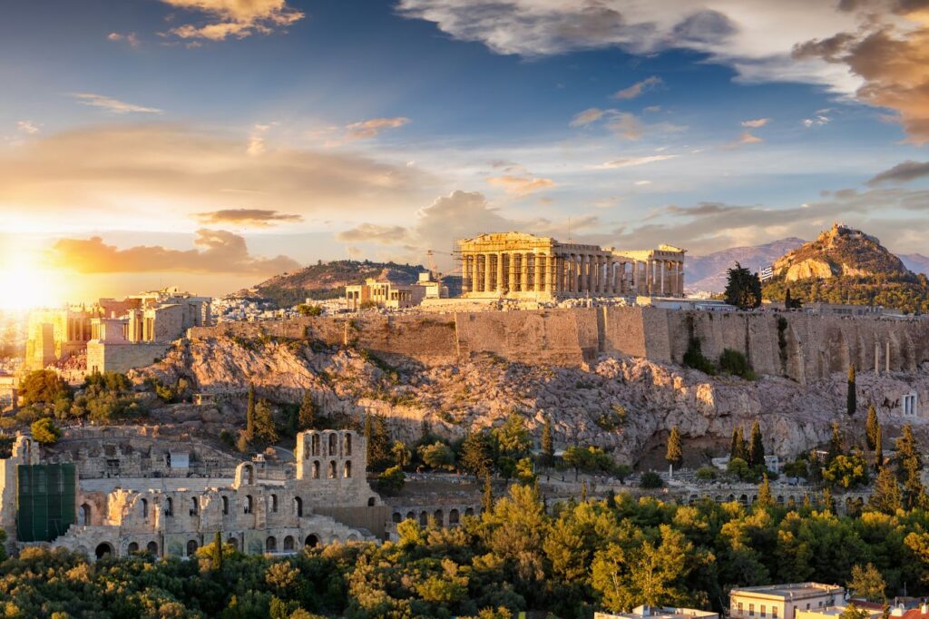Athens is such a cool place to spend December in Europe.