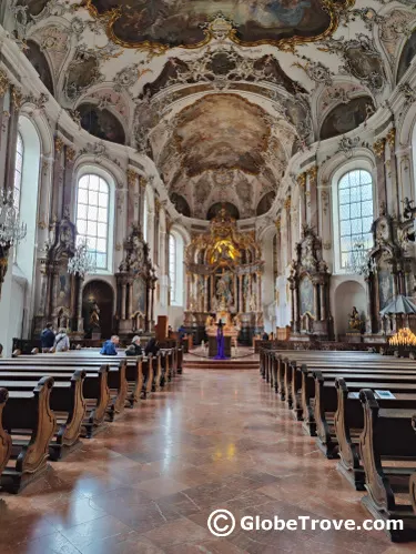 The Augustinerkirche is one of most beautiful places in Mainz Germany