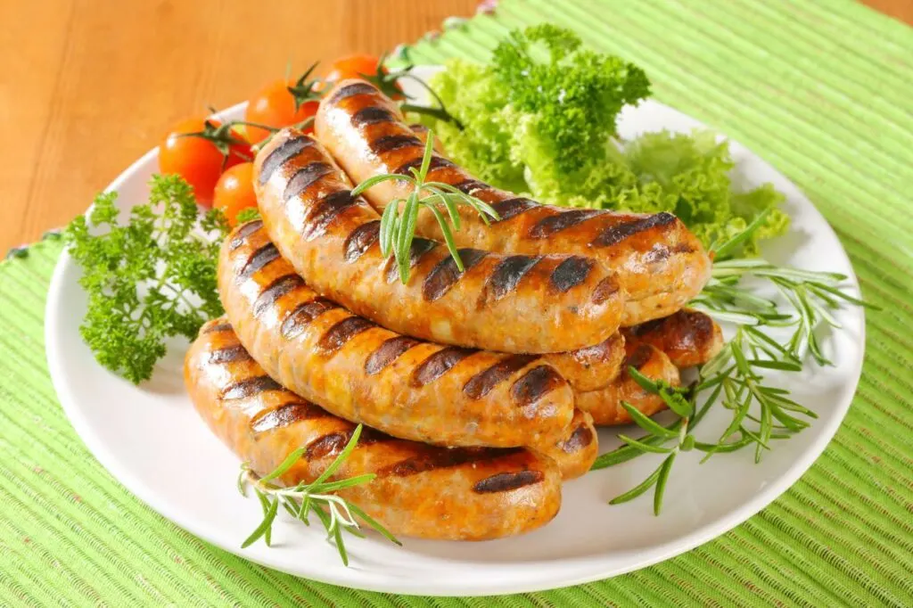 Bratwurst is one of the popular things to buy in Germany when it comes to food souvenirs.