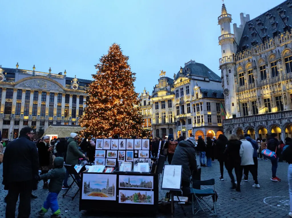 Brussels is an epic place to spend December in Europe.