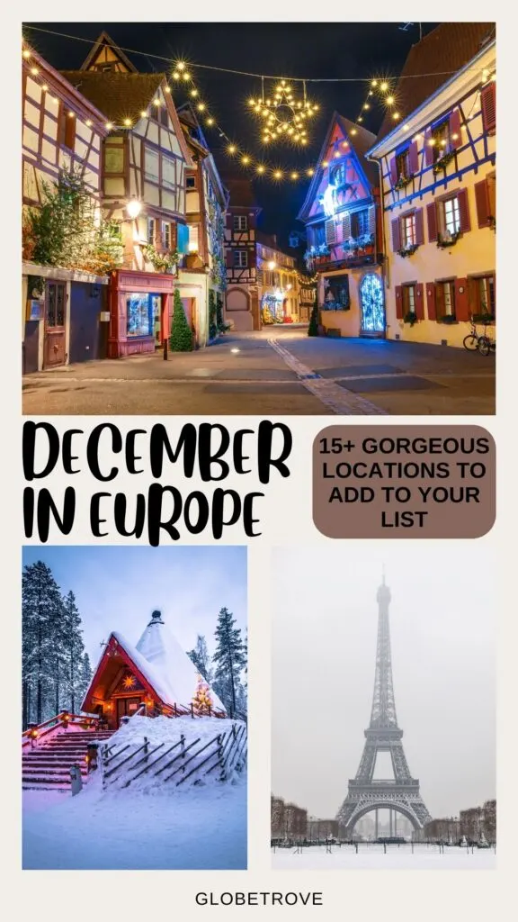 December in Europe