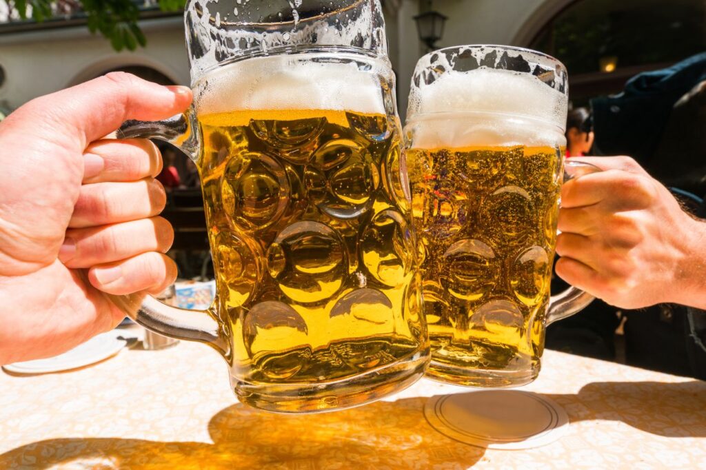 German beer is one of the popular things to buy in Germany.