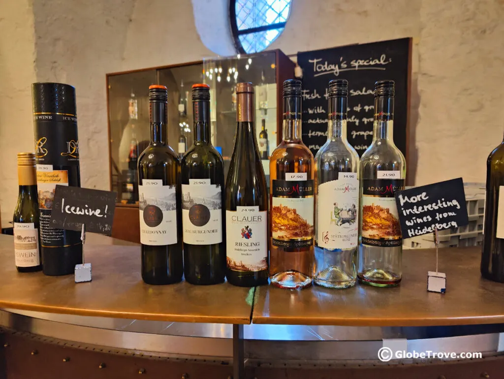 There are so many interesting different wines that you can buy as souvenirs from Germany.