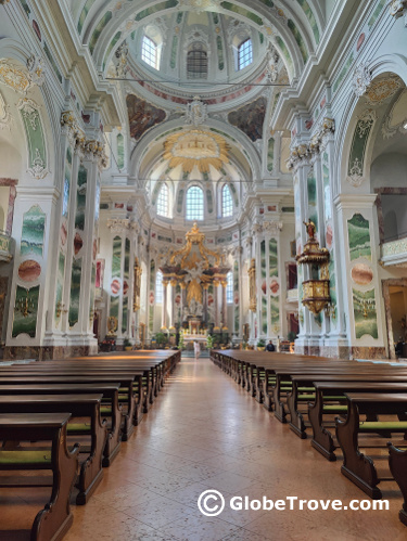 The Jesuit Church is one top of the things to do in Mannheim.