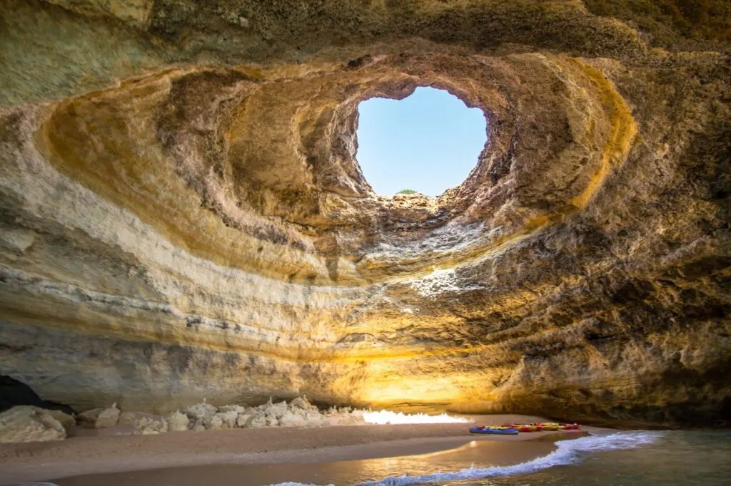 Benagil caves kayak tours from Portimão