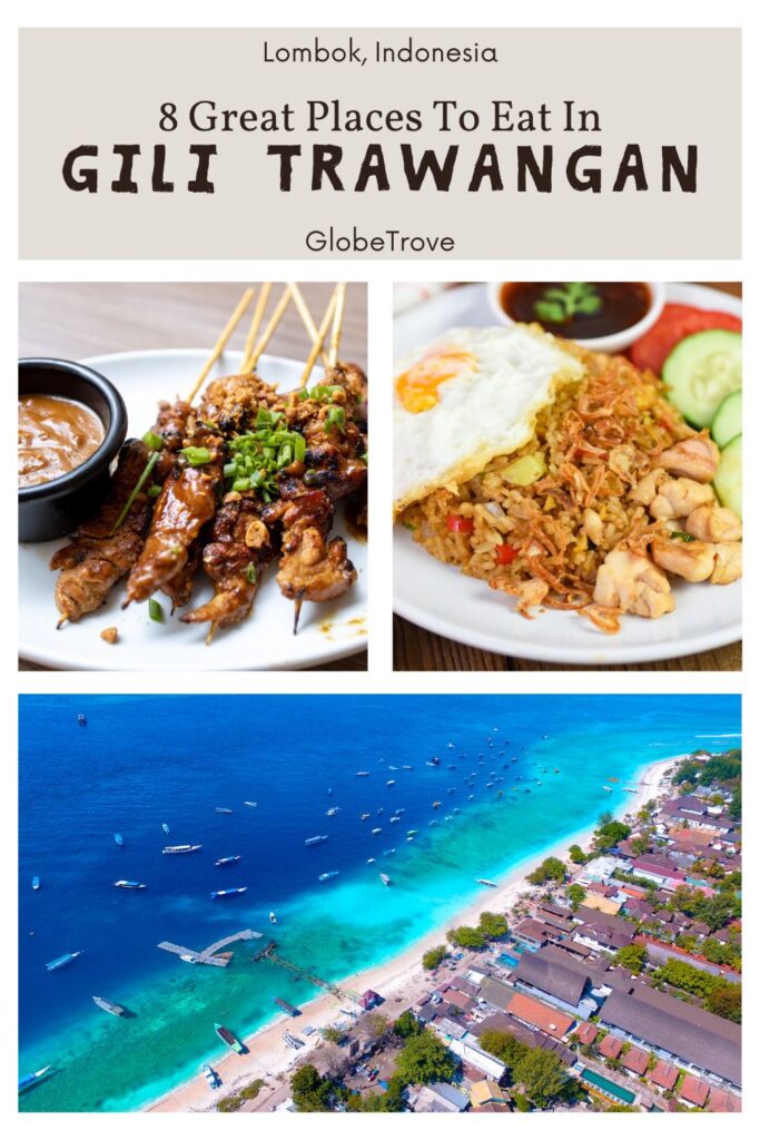 Places to eat in Gili Trawangan