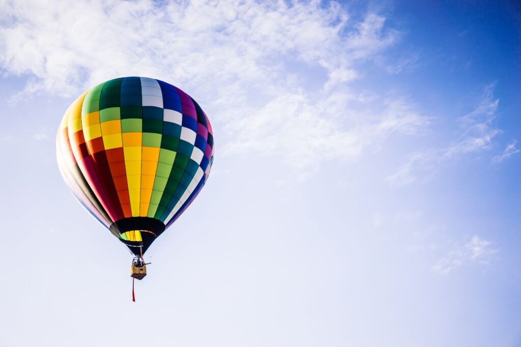 Nothing beats a hot air balloon ride when it comes to things to do in Las Vegas besides gamble!