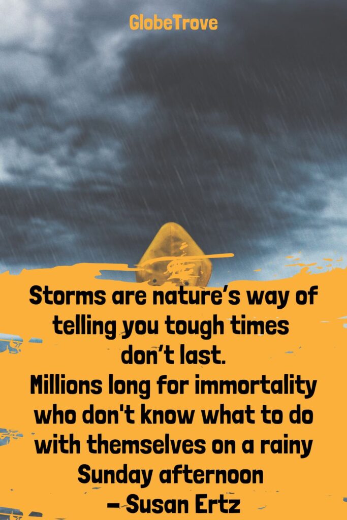 Motivational Rain Quotes And Captions