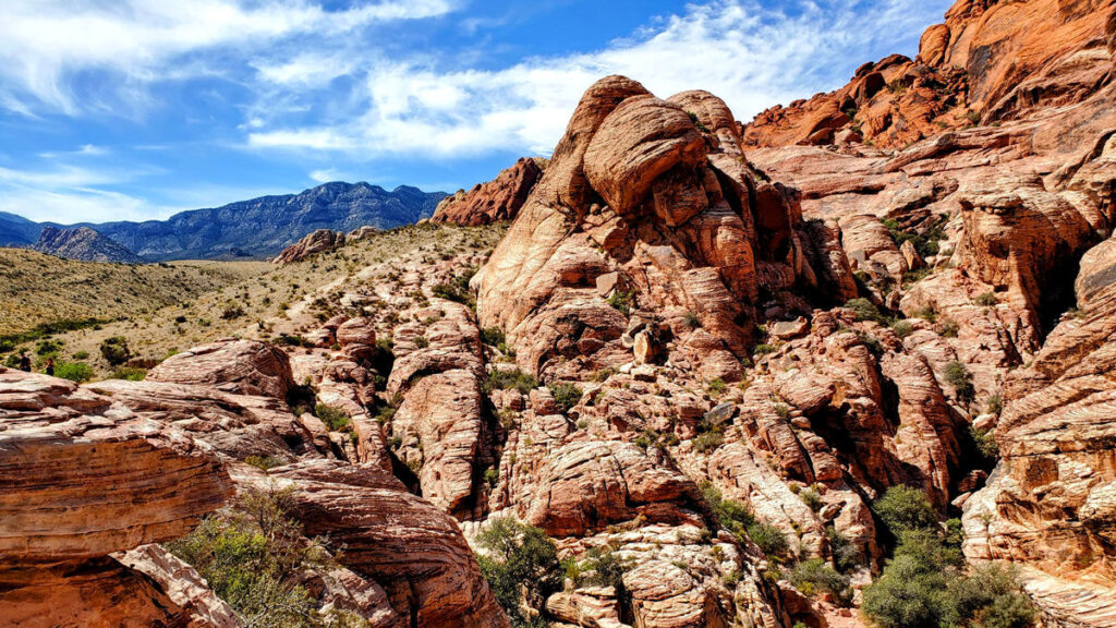 Red Rock Canyon is one of the things to do in Las Vegas besides gamble that you should not miss!