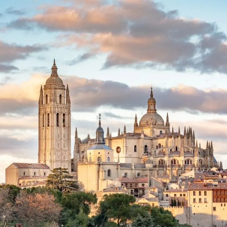 Segovia cathedral Spain