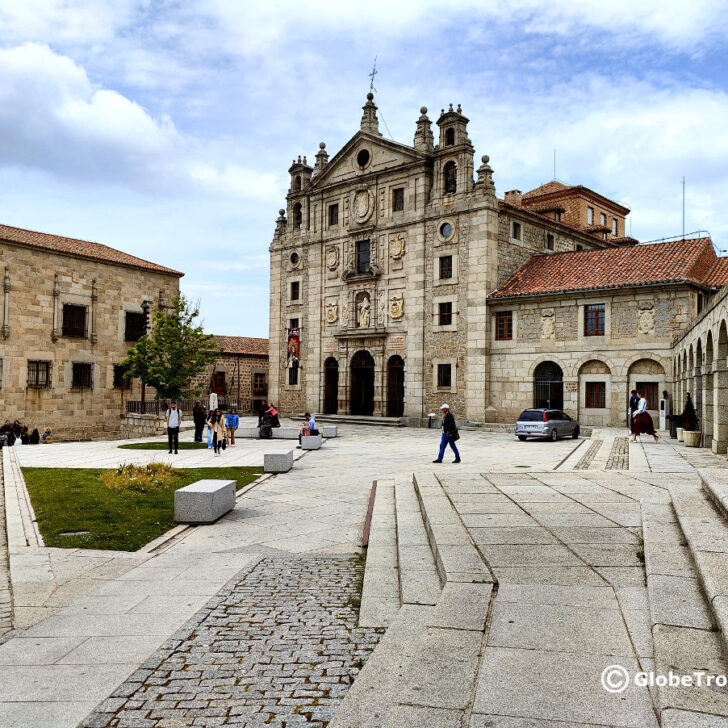 The Gorgeous St Teresa Of Avila Church In Spain