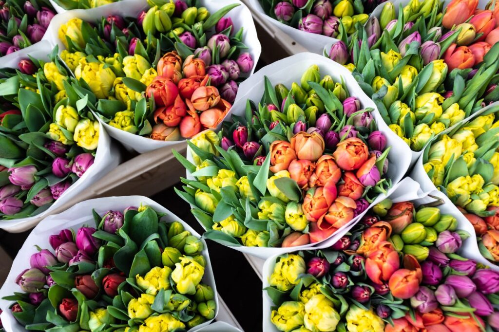 Don't forget to head to the flower market in Amsterdam!