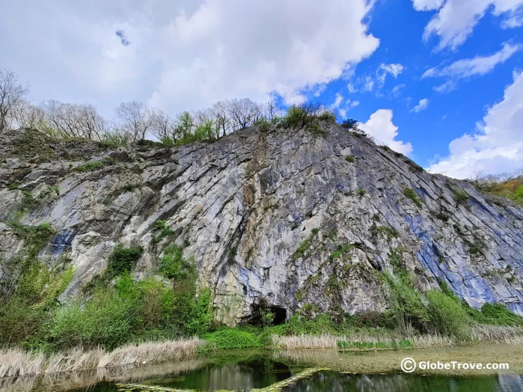 The anticline is one of the coolest things to do in Durbuy Belgium.