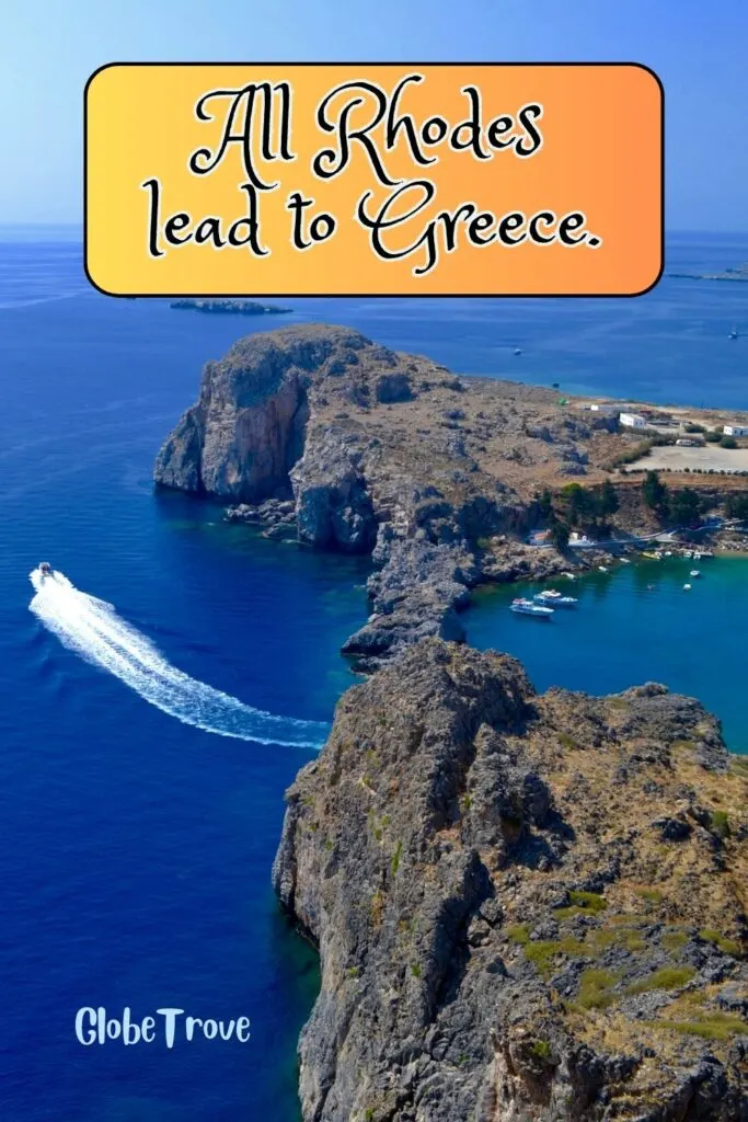 Greece captions about Rhodes