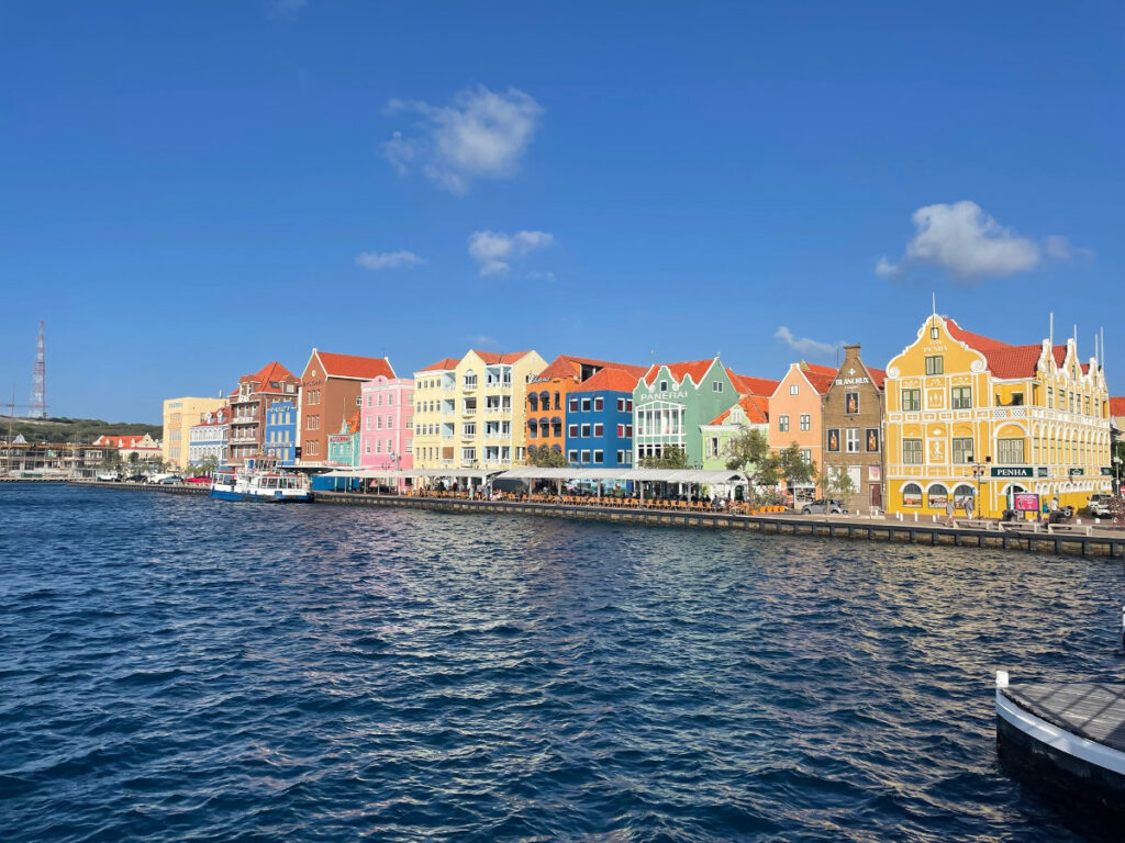 The gorgeous colorful houses are great places to wander around and it is one of the cool things to do in Curacao with kids.