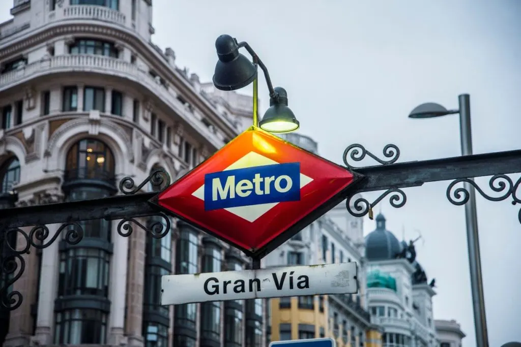 Using the metro is one of the best ways to get about city during your 2 days in Madrid.