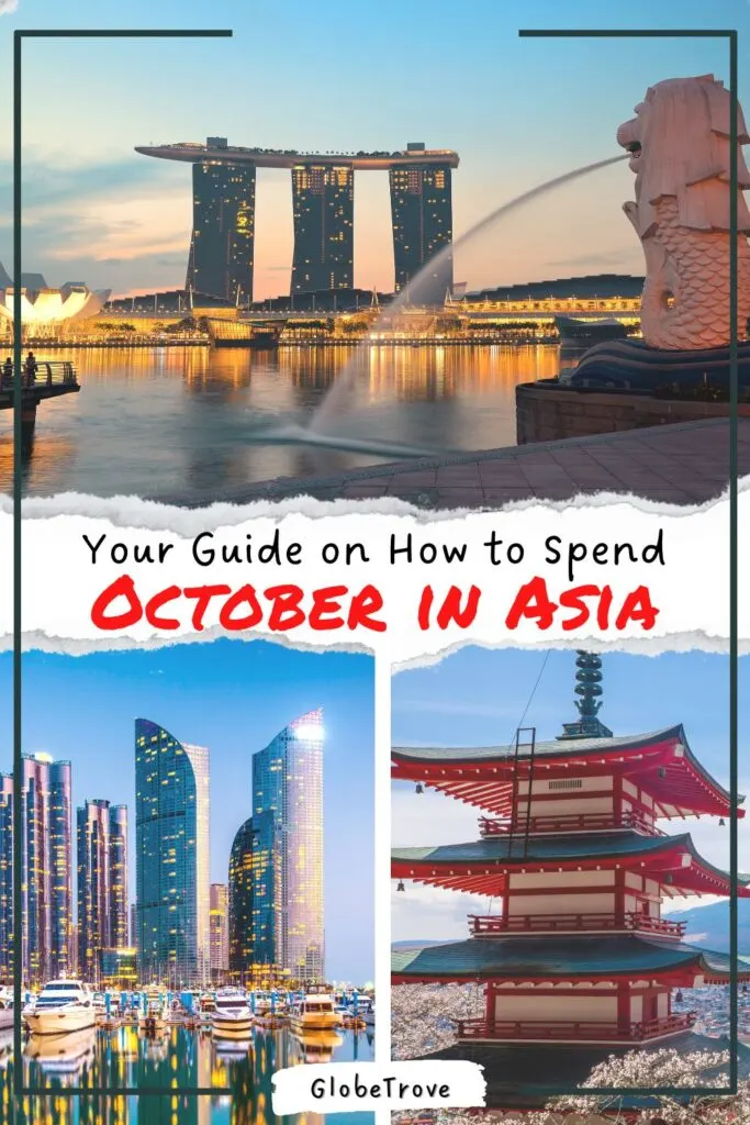 October in Asia