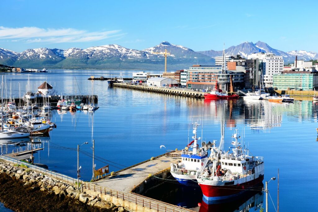 Cruising around in winter is chilly but due to the great weather, it is one of the top summer activities in Norway.