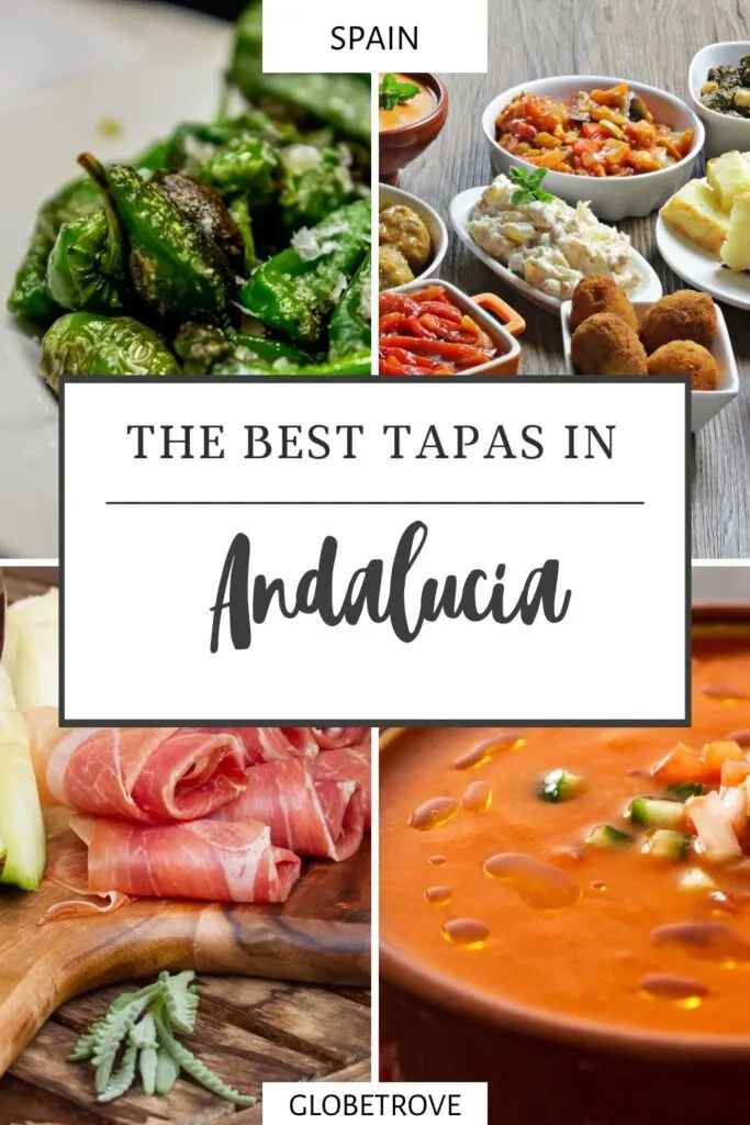 Diverse tapas from Andalucia