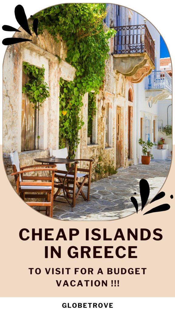 Cheap islands in Greece