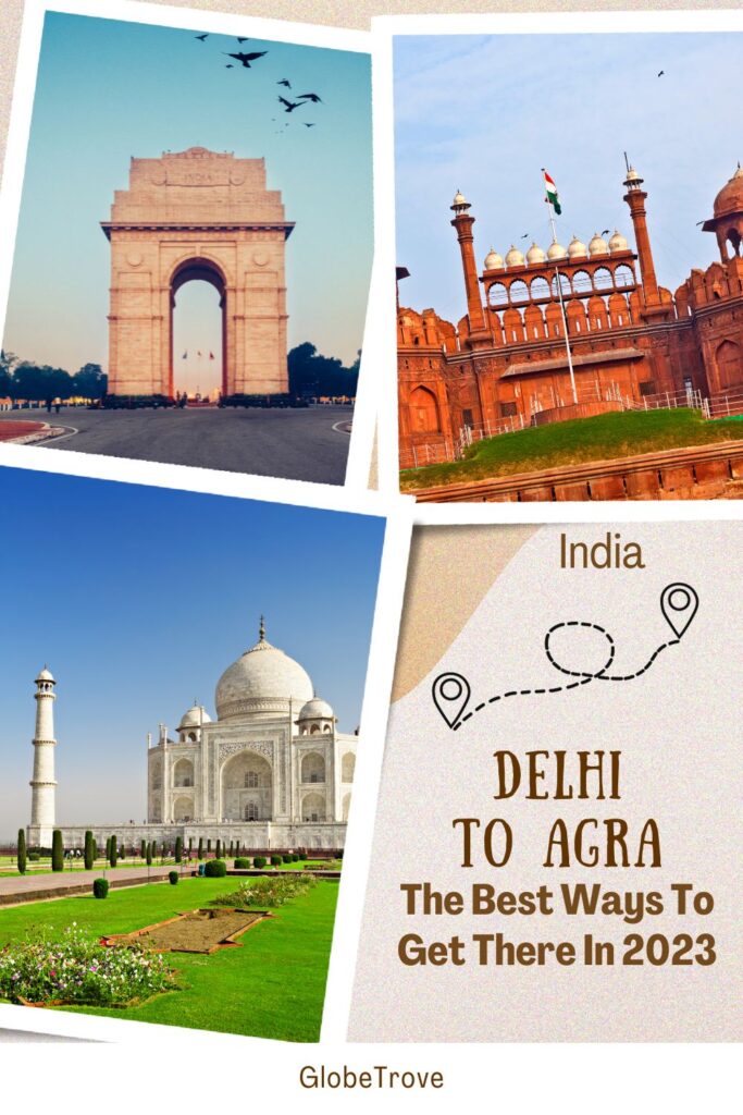 Delhi to Agra