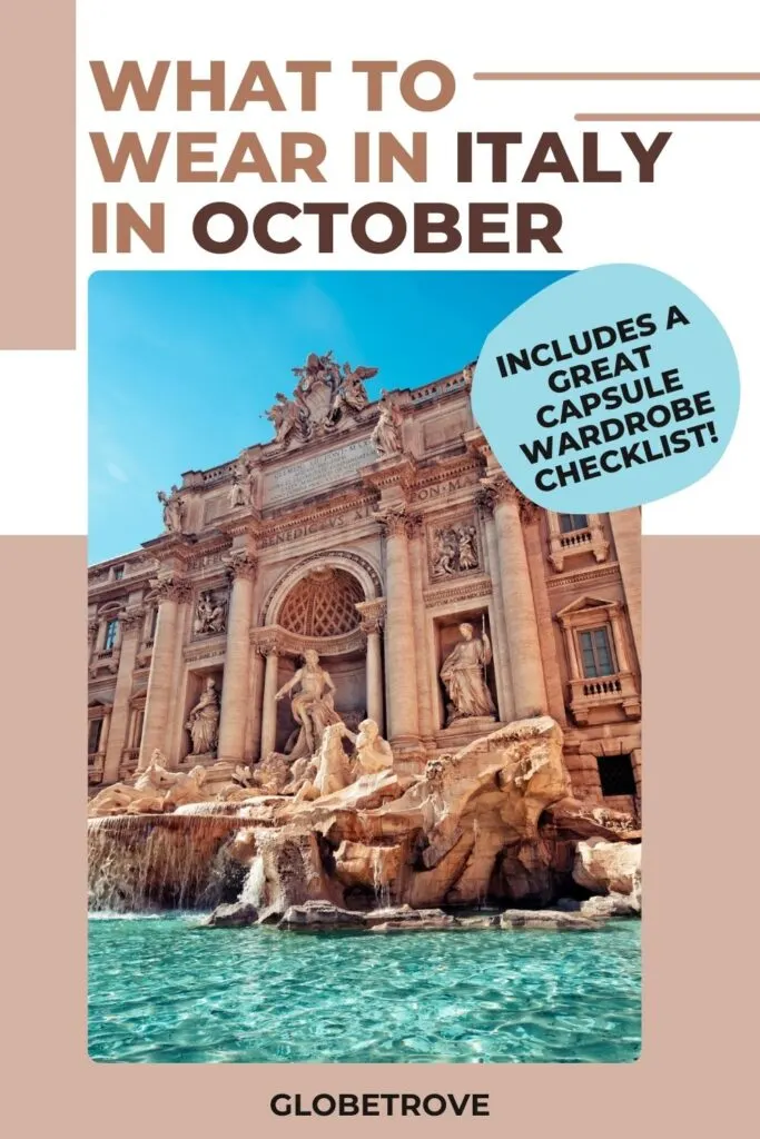 What to wear in Italy in October
