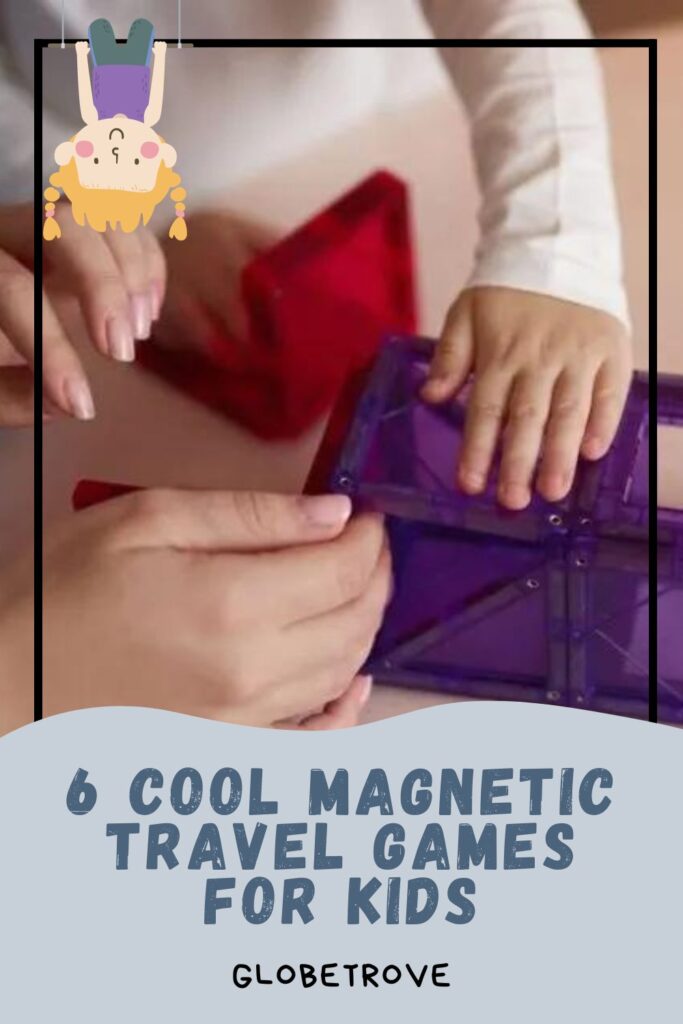 Magnetic travel games