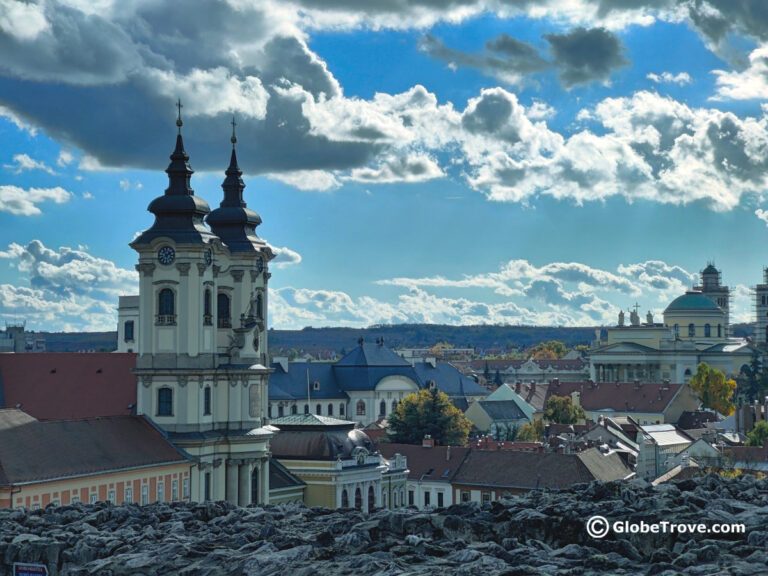 A view of the city and the things to do in Eger, Hungary