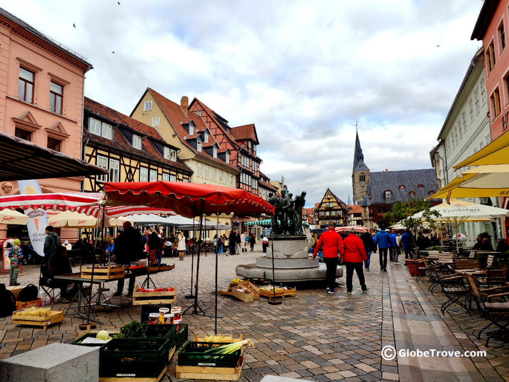 The Markplatz is one of the top things to do in Quedlinburg, Germany