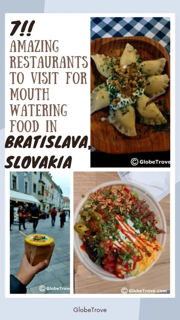 Restaurants in Bratislava