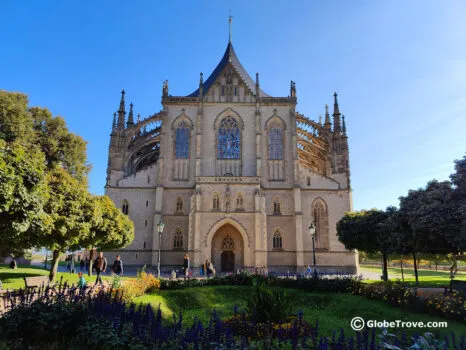 St. Barbara's cathedral, one of the most famous things to do in Kutna Hora, Czechia