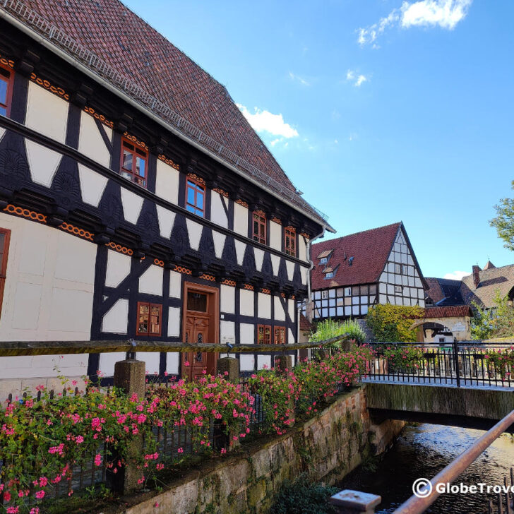 The gorgeous half timbered houses are one of the iconic things to do in Quedlinburg, Germany