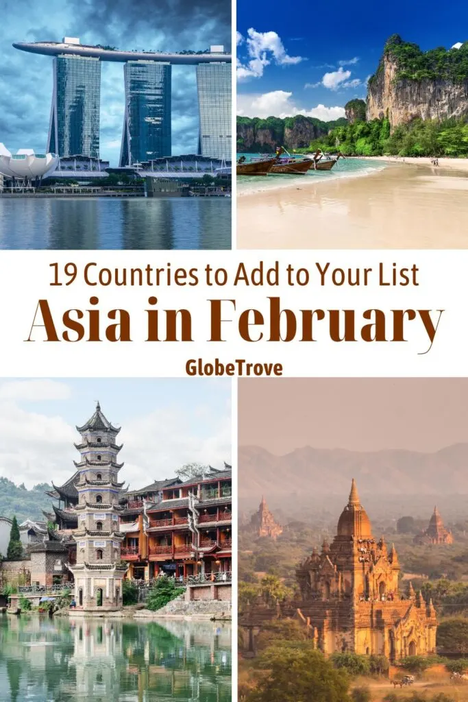 February in Asia