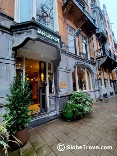 If you are looking for cool hotels in the Museum Quarter in Amsterdam, check out Jan Luyken.