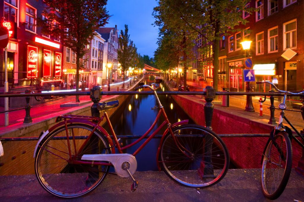 The Red light area definitely fits in with one of the crazy things to do in Amsterdam.