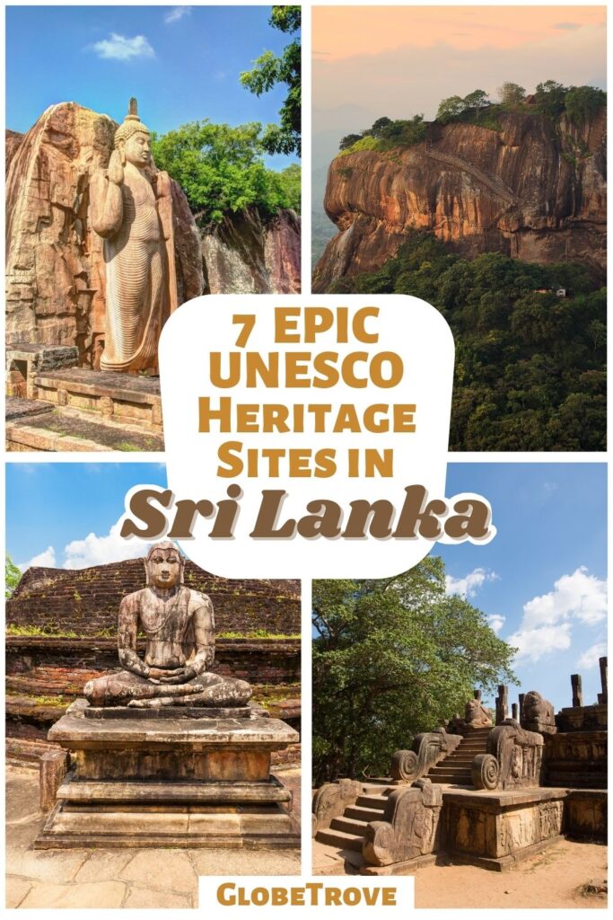 UNESCCO heritage sites in Sri Lanka
