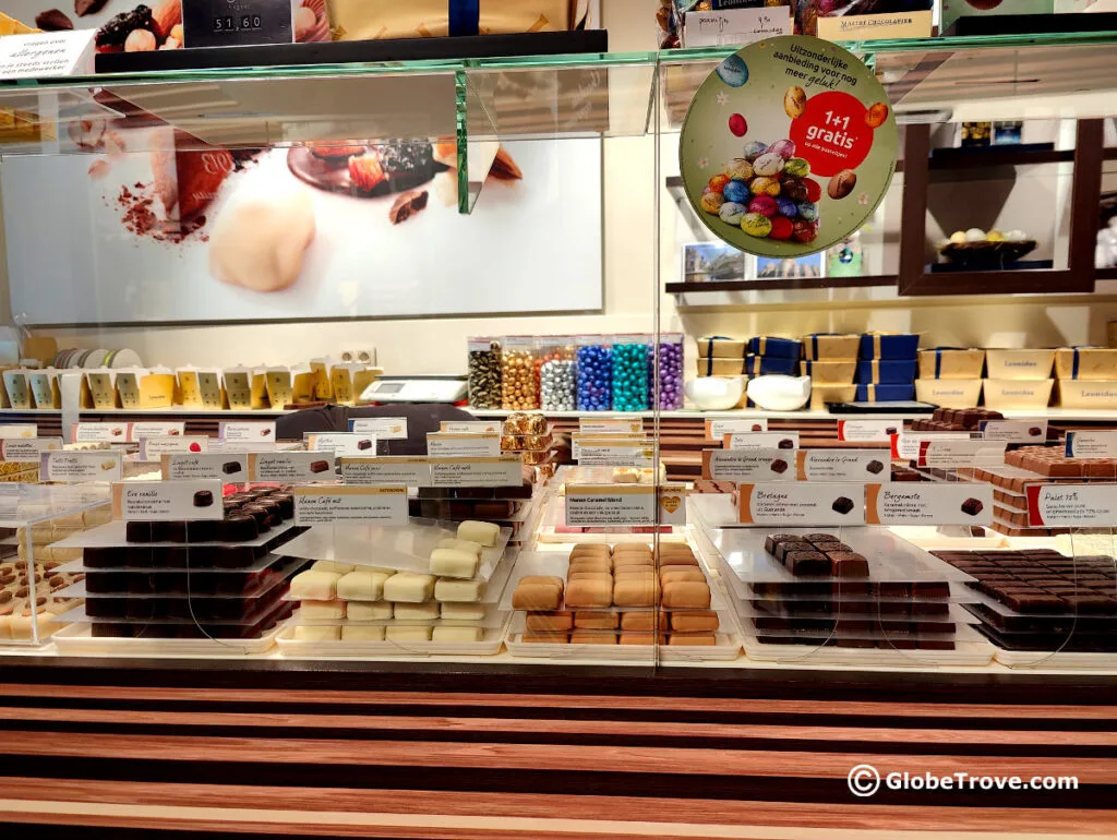The Belgium chocolates are just sinful and if you really want to treat your tastebuds make sure you add them to your list of things to do in Ghent 