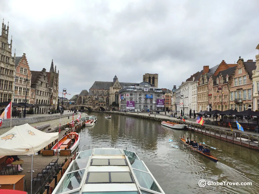 The various boat tours going through the waterways of Ghent remain one of the top attractions in the city.