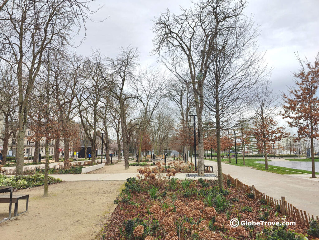 Winter views of Les Hautes promenades. It looks more colorful during spring and summer.