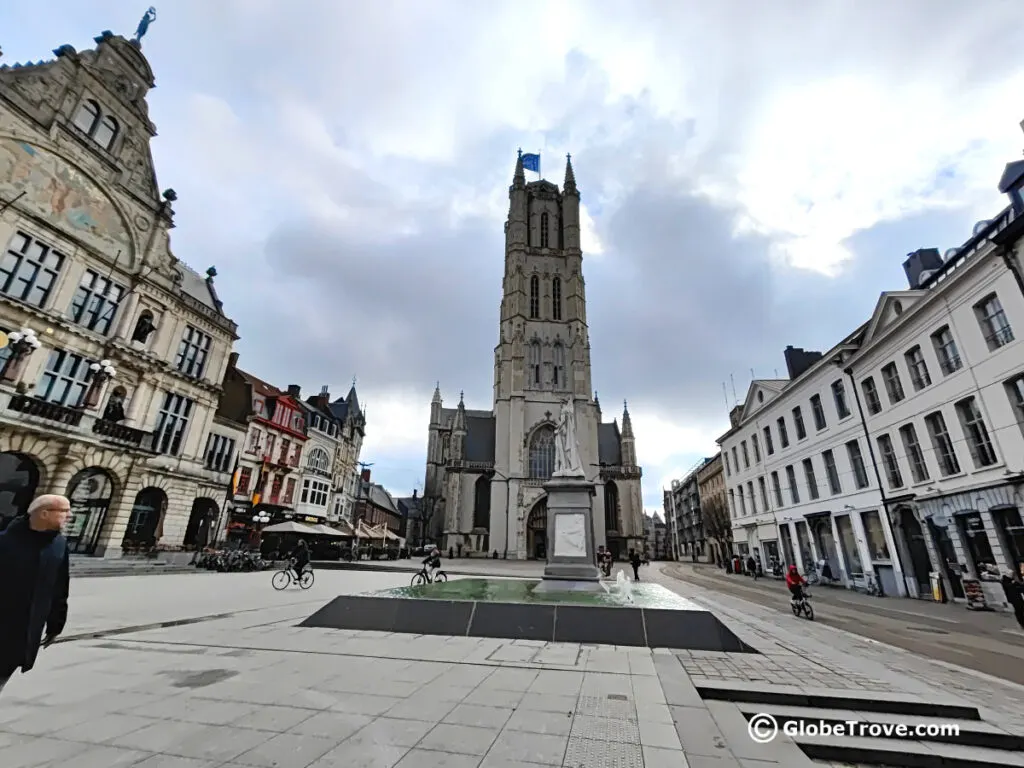 Saint Bavo’s Cathedral is one of the most famous attractions in Ghent.