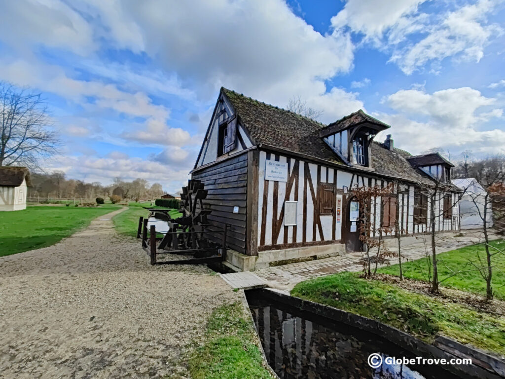 The Anglo-Chinese gardens with the quaint cottages is one of the cutest parts of the Chateau de Chantilly.